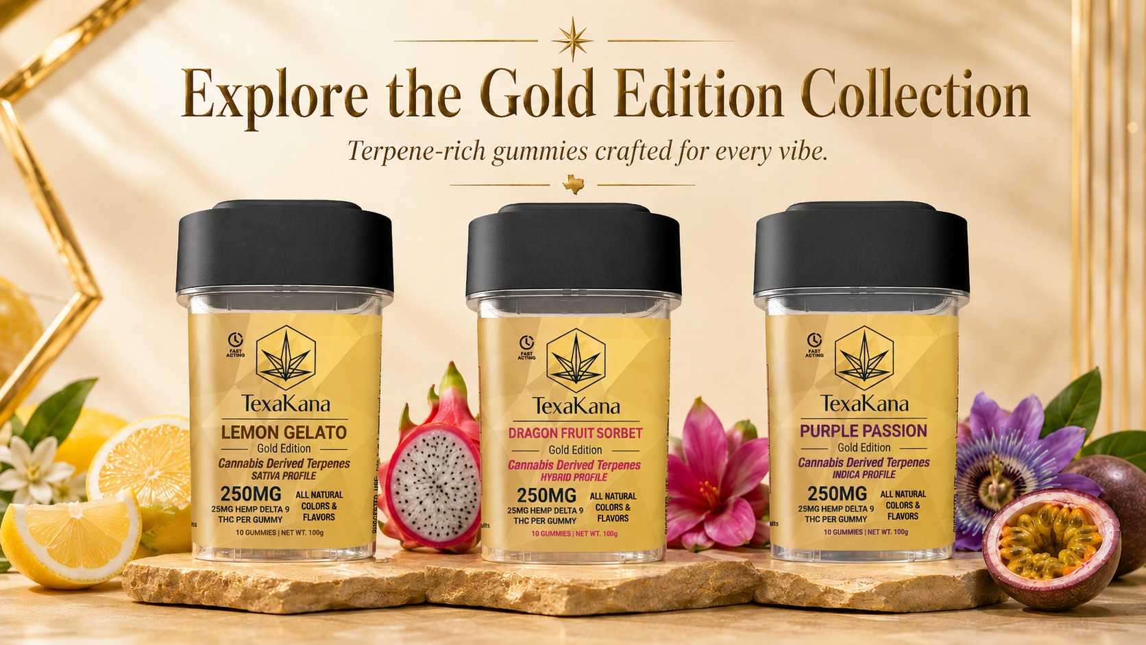 Delta 9 THC Gold Edition – TexaKana Organics