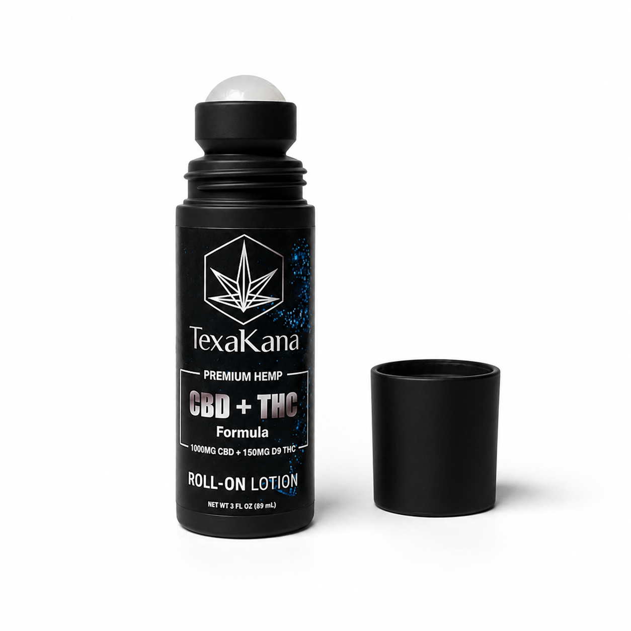 CBD + Delta 9 THC Roll-On Lotion – TexaKana Organics