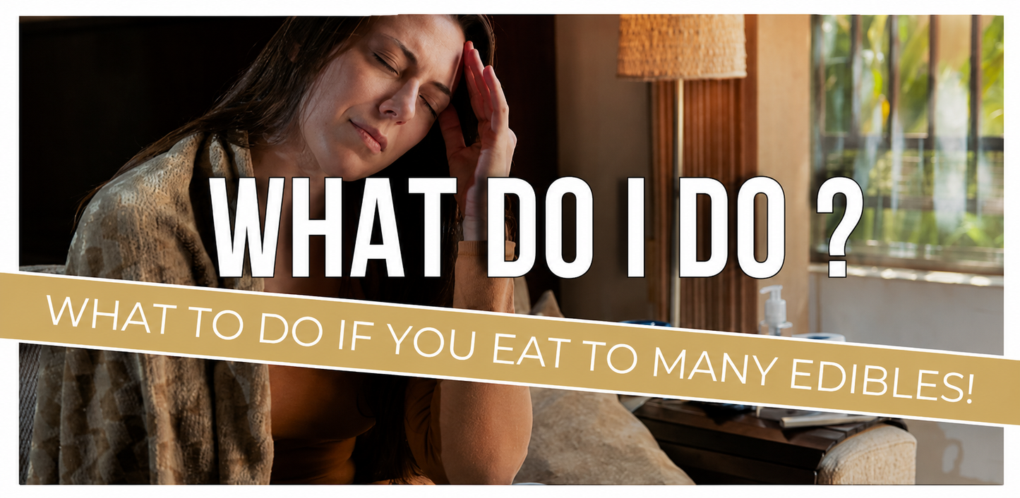 What To Do If You Eat Too Many Edibles