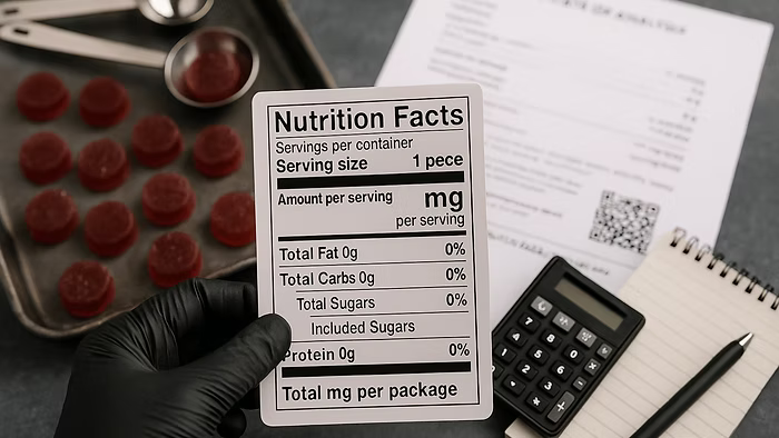 Edible Label Decoder: mg per Serving, Total mg