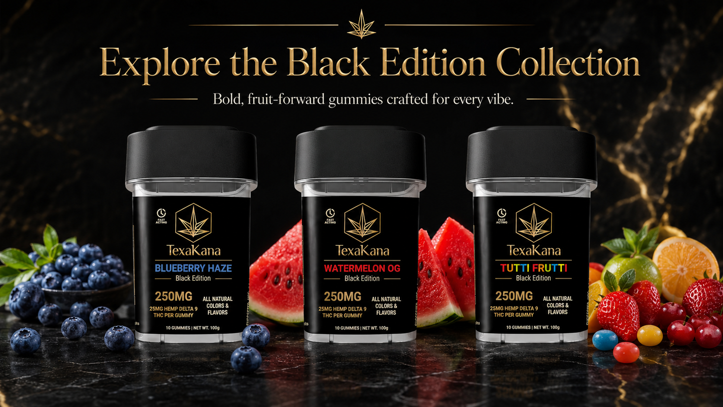 Delta 9 THC Black Edition