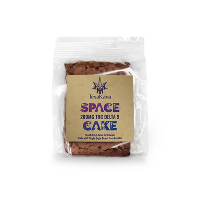 200MG Delta 9 THC Brownie - Space Cake