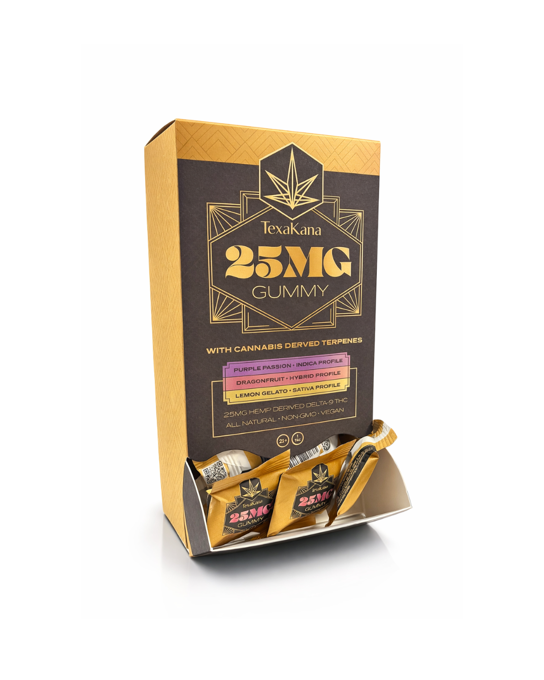 Delta 9 THC - 25MG - 30ct Variety Box image 0